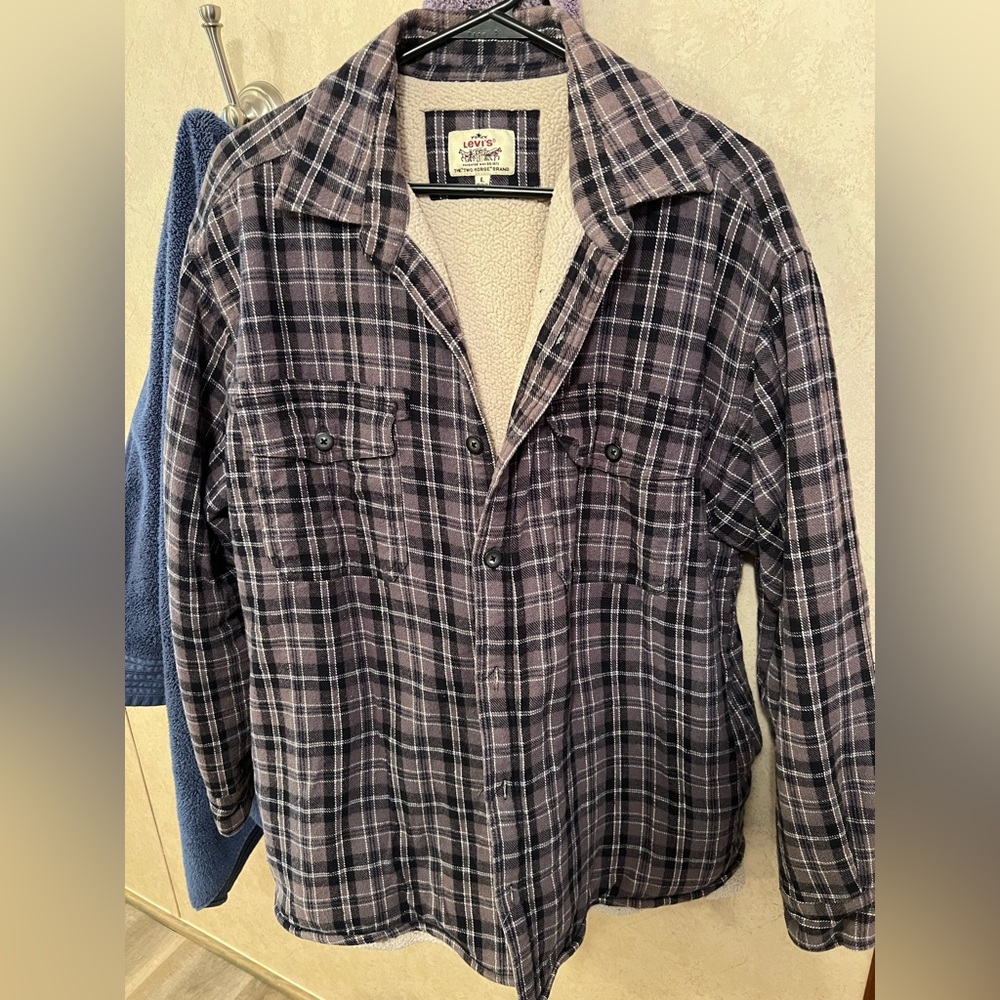 Mens Levi flannel